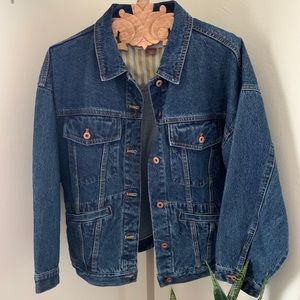 Pilcro Dark Denim Jacket